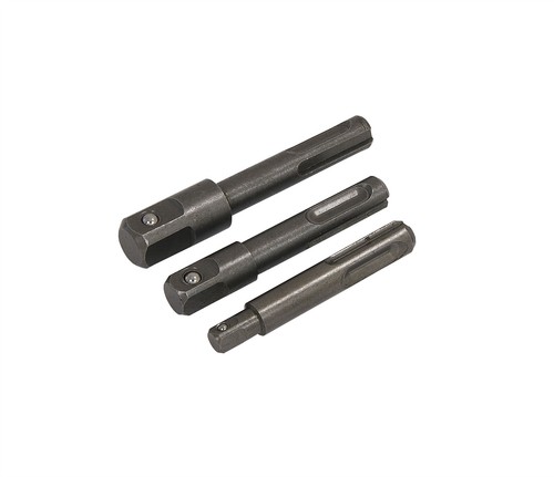 3pc socket adaptor set 4in - socket, 1/4in