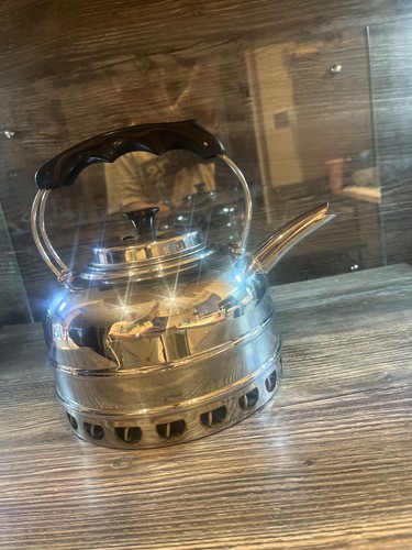 Copper bottom kettle old - copper,