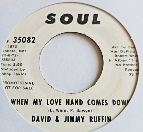 David jimmy ruffin when - ,
