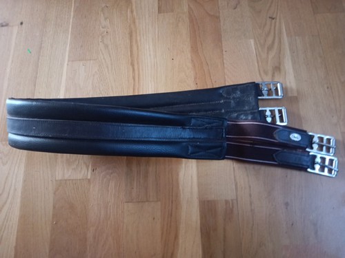 Windsor leather girth brown - leather, girth.