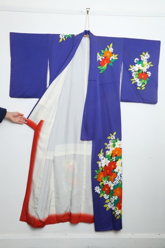 Vintage japanese kimono hand - vintage,