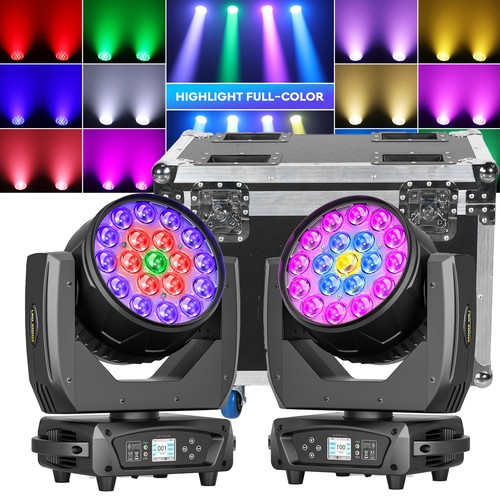 19x15w rgbw zoom led moving - led,