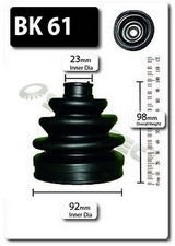 Shaftec Front CV Boot for
