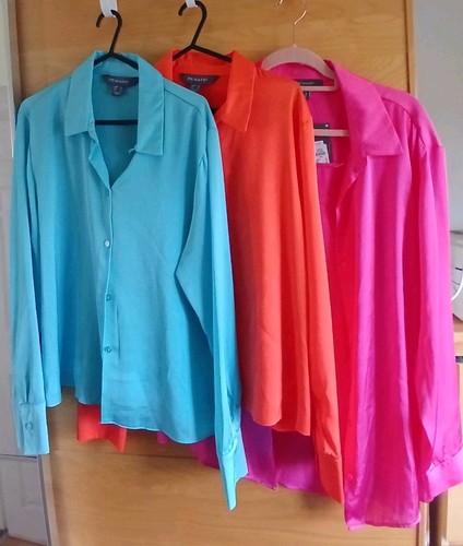 70s fancy dress shirts blouses - 70s,