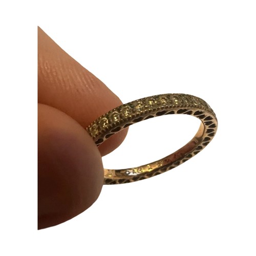 Pandora sparkle hearts ring - hearts,