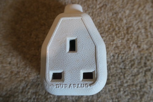 Vintage duraplug 13a white - duraplug,