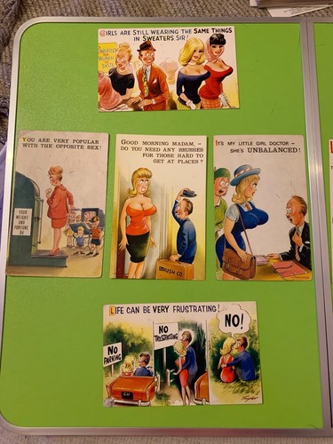 5xblankpostcards near mint - 5xblankpostcards,