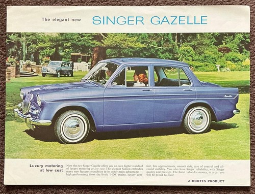 Singer gazelle car sales - car,