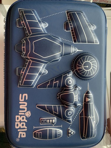 Smiggle large pencil case navy - smiggle,