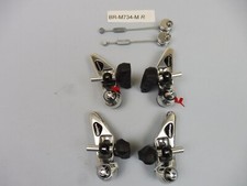 Shimano Deore XT - M 734  Cantilever  brakeset ( Silver )  NOS Mtb bicycle Retro