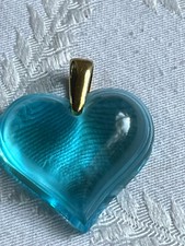 Lalique Coeur Blue Crystal