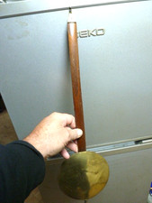 GOOD OLD-ANTIQUE WOOD ROD WALL