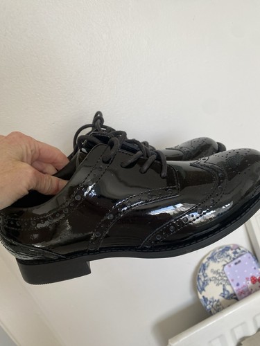 School shoes patent leather - school,