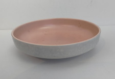 Poole Pottery "Twintone - Peach Bloom & Seagull C97" vintage bowl shape 345