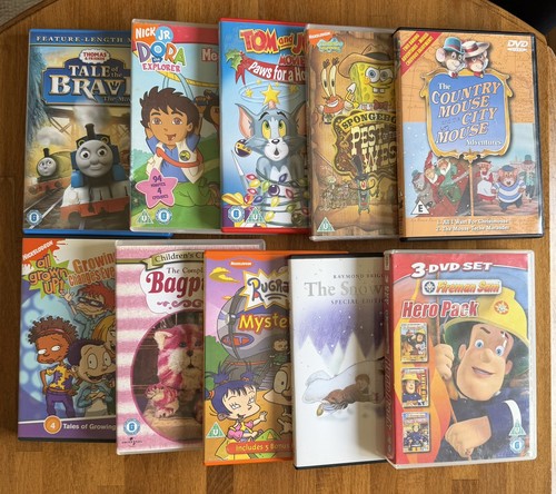 Kids movies dvd bundle - 10,