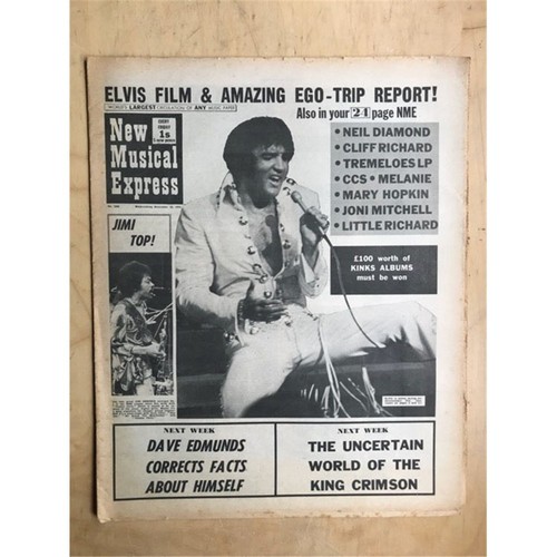 Elvis presley nme magazine - elvis,