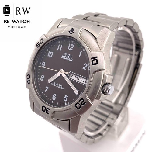 Timex indiglo 5373 black - timex,