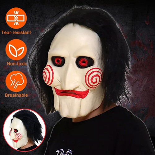 Scary halloween mask saw - scary,
