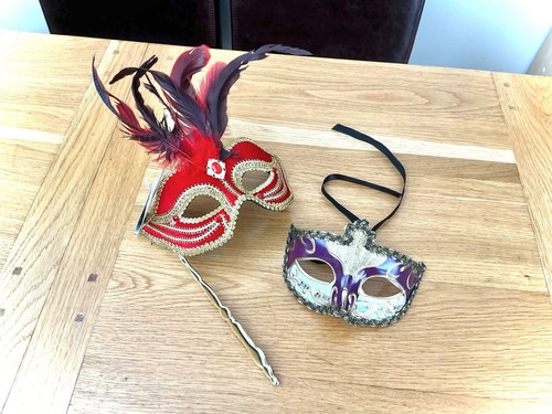 Pair detailed masquerade - pair, of