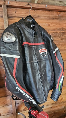 Ducati black leather - ducati, jacket