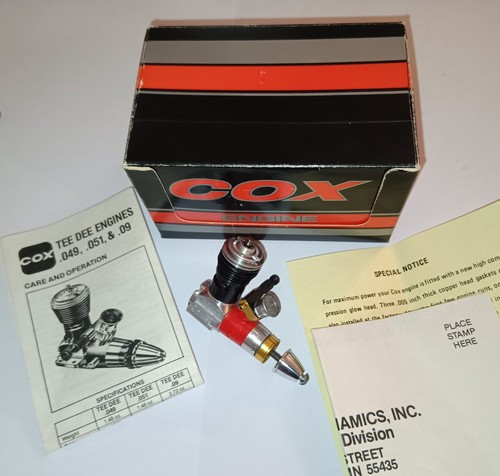Cox 051 racing model - cox,