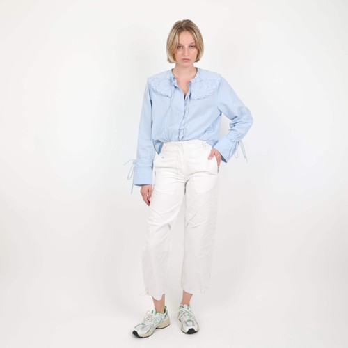 Maharishi white jeans size - jeans,, uk