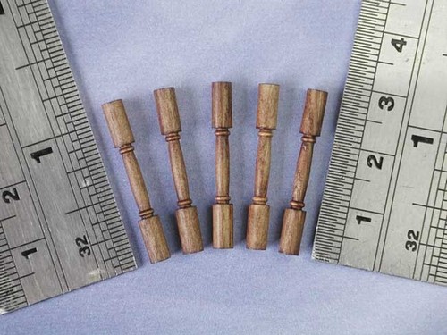 Walnut column 28mm model - walnut,