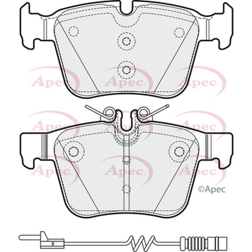 Brake pads set for - pads,