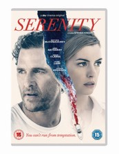 Serenity DVD (2019) Matthew McConaughey, Knight (DIR) cert 15 Quality guaranteed