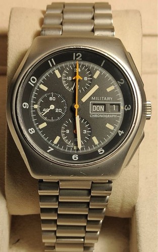 Tutima military chronograph - military,