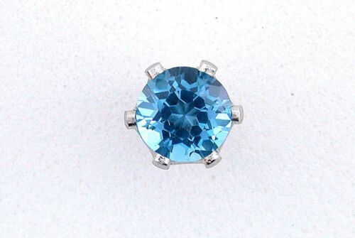 8mm round cubic zirconia - 8mm, swiss