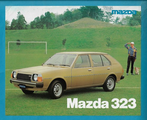 Mazda 323 sedan hatchback - mazda,