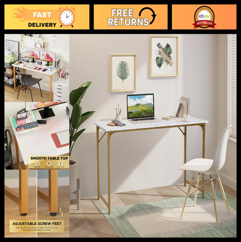 Modern computer desk - computer,