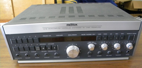 Revox b739 tuner - b739, fm