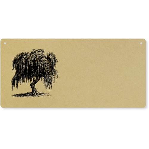 Old willow tree large wooden - large,