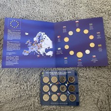 The First Official Issue Of The 1 Euro Coin Of The 12 Member States + Euro coins