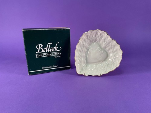 Belleek claddagh heart - belleek,