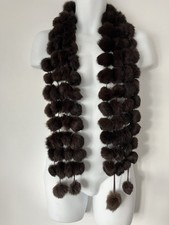Vintage Genuine Rabbit Fur Pom