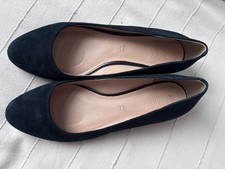 Womens M & S footglove navy