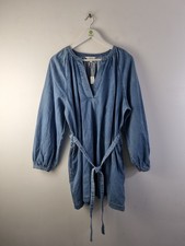 M&S Women's Belted Denim Dress
