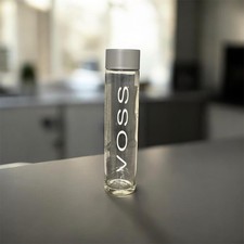 Voss Water Glass Bottle