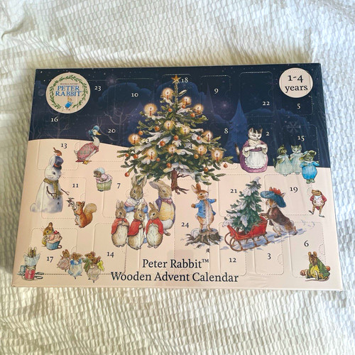 Peter rabbit wooden advent - peter,