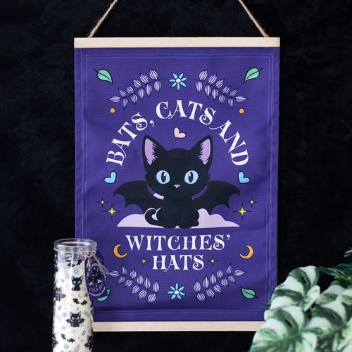Cute creepy bats cats - &,