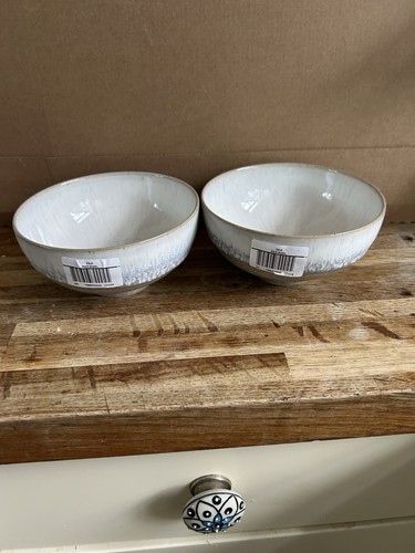 Denby kiln rice bowls - bowls, x2