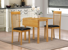 OAK DINING SET DROPLEAF DINING