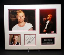 Ronan KEATING Signed Mounted 20x16 Photo Display + Dealer COA Boyzone Singer