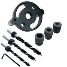 Woodworking Hole Straight Locator Drill Guide Jig Vertical Bit Guide Kit