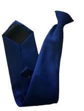 Ex Police Clip On Blue Tie