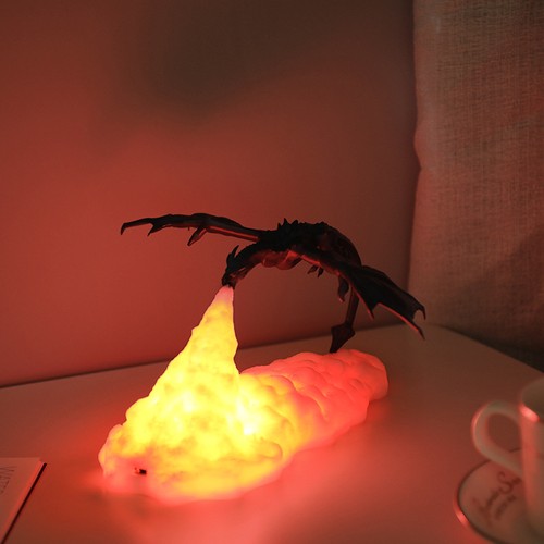 Printed rocket light - rocket, new