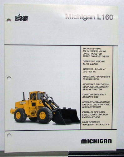 1991 michigan l160 loader - 1991,
